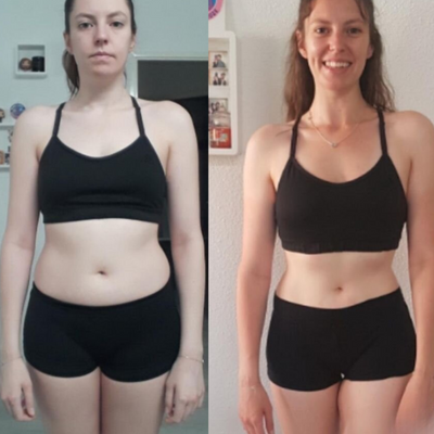 Week 1 vs Week 4 - I can't believe the difference! 🎉